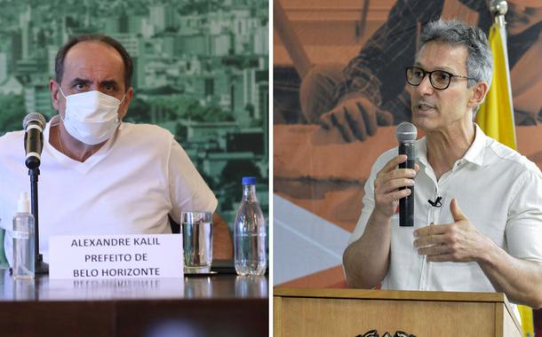 Alexandre Kalil e Romeu Zema