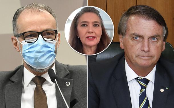 Antonio Barra Torres, Cristina Serra e Jair Bolsonaro