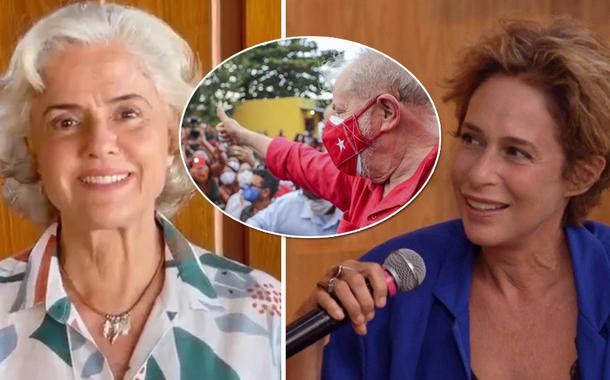 Marieta Severo, Lula e Andréa Beltrão