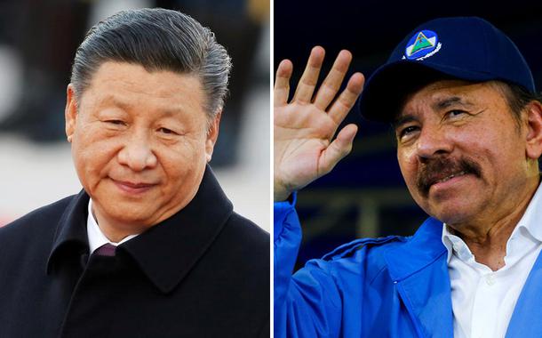 Xi Jinping e Daniel Ortega