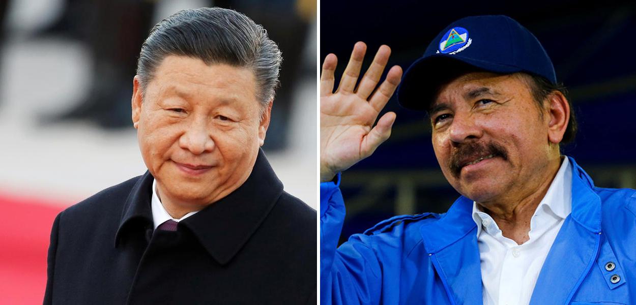 Xi Jinping e Daniel Ortega