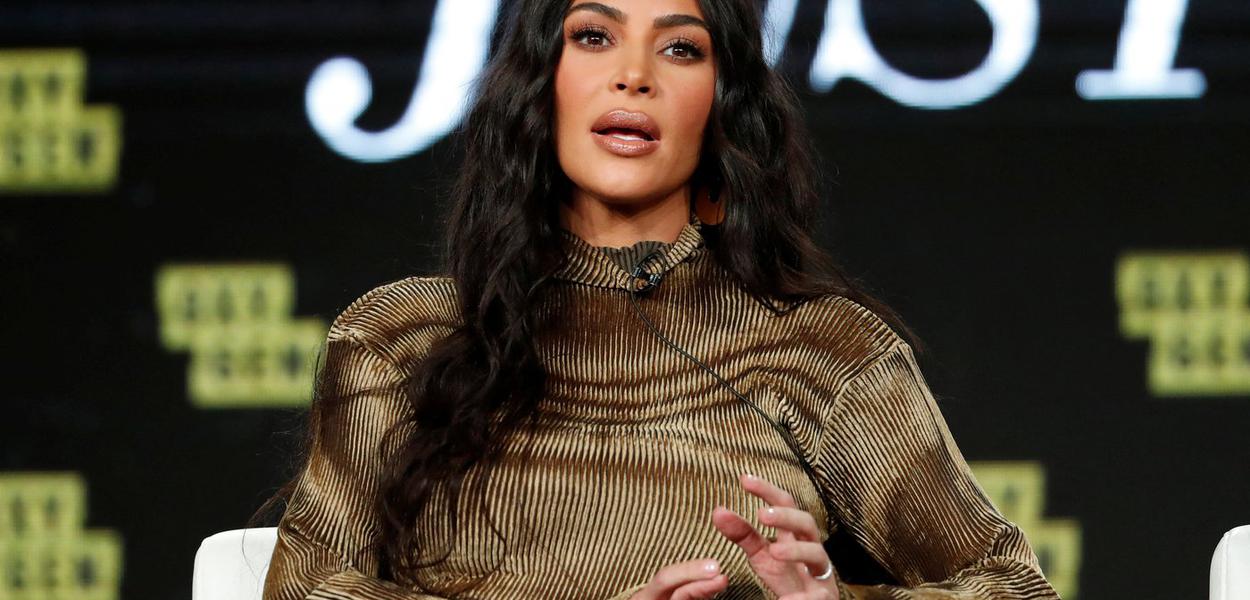 Socialite Kim Kardashian