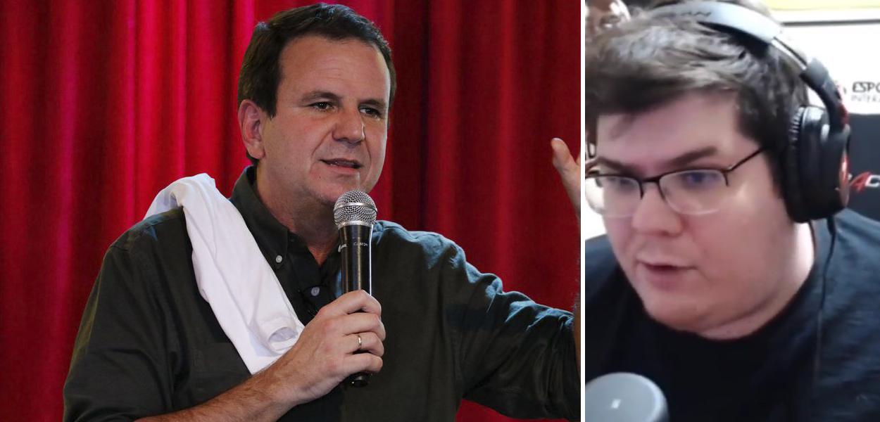 Eduardo Paes e Miguel Casimiro