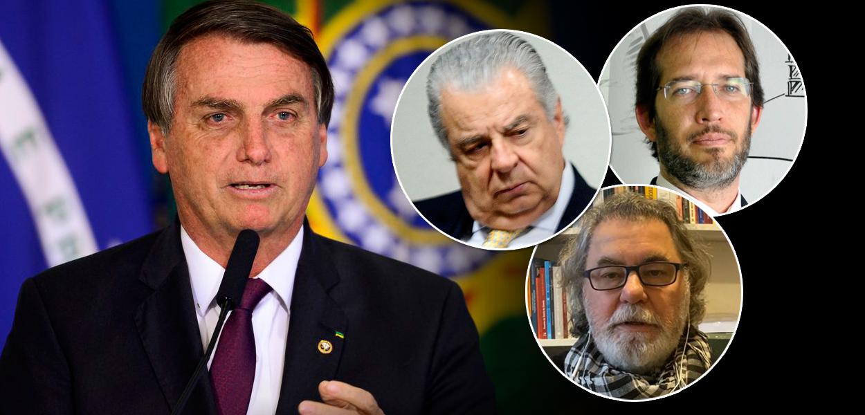 Jair Bolsonaro, José Roberto Batochio, Pierpaolo Bottini e Lenio Streck