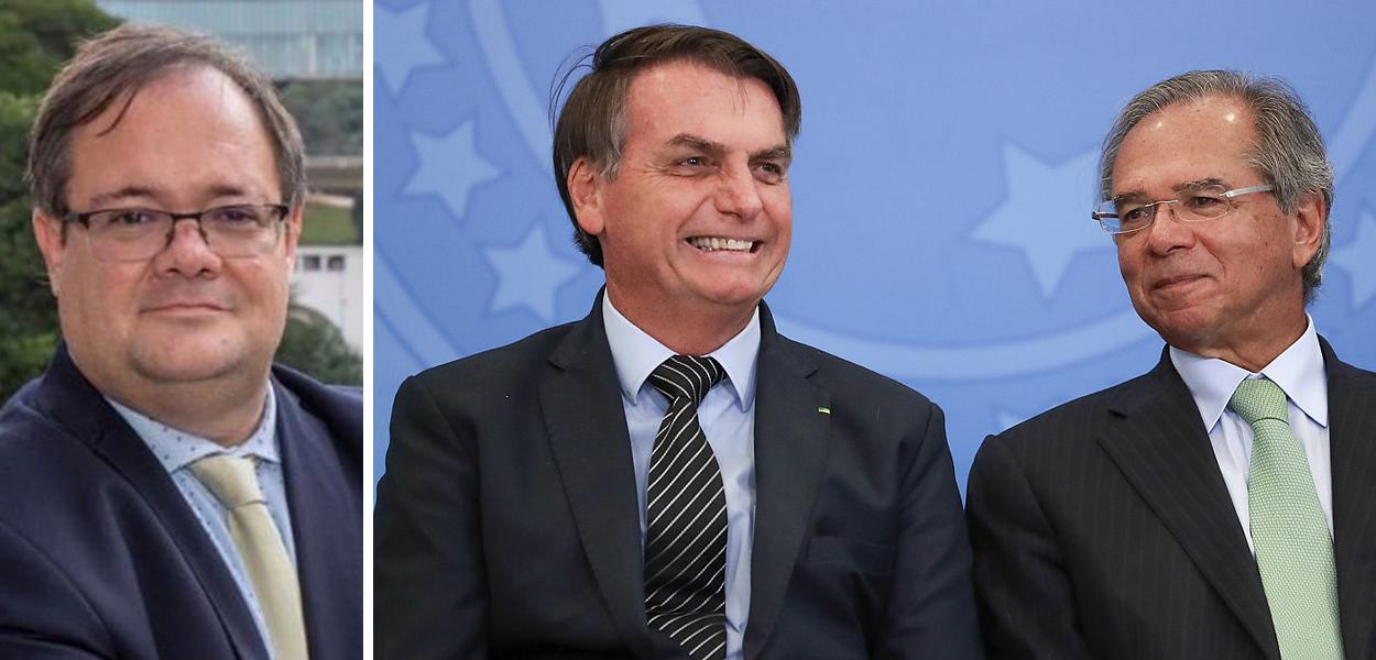 Oreiro/Guedes e Bolsonaro