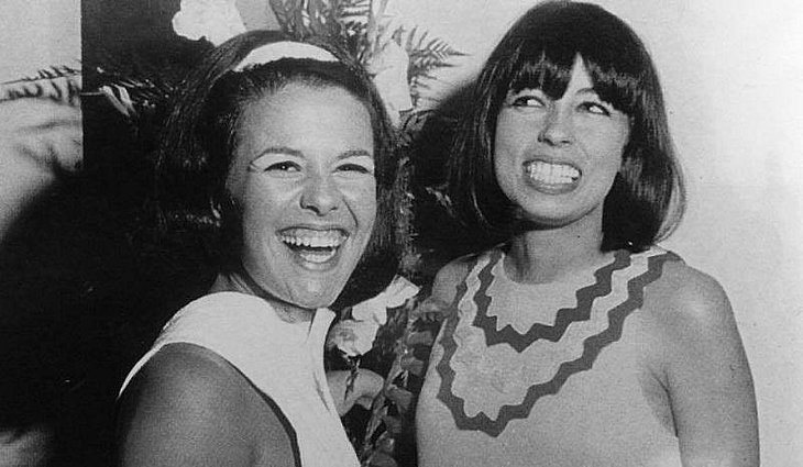 Elis Regina e Nara Leão