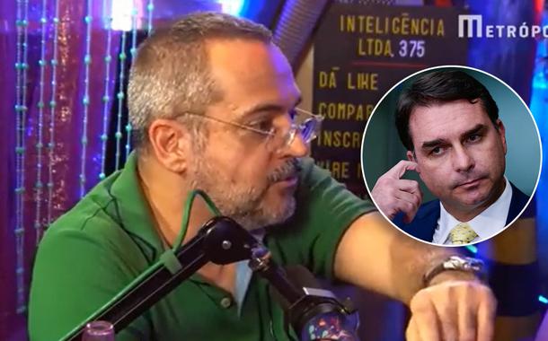 Abraham Weintraub e Flávio Bolsonaro