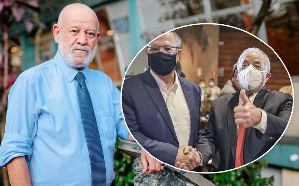 Benedito Mariano e Alckmin com Lula