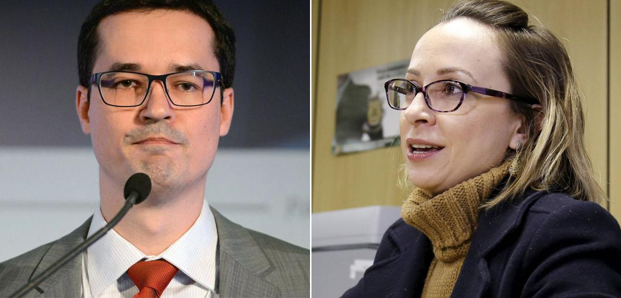 Deltan Dallagnol e Erika Marena