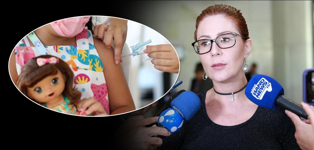 Carla Zambelli e vacinação infantil