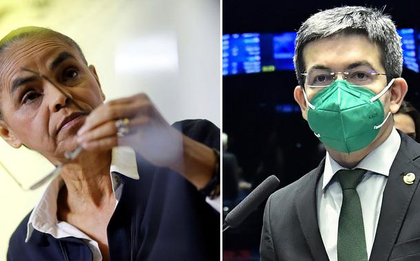 Marina Silva e Randolfe Rodrigues