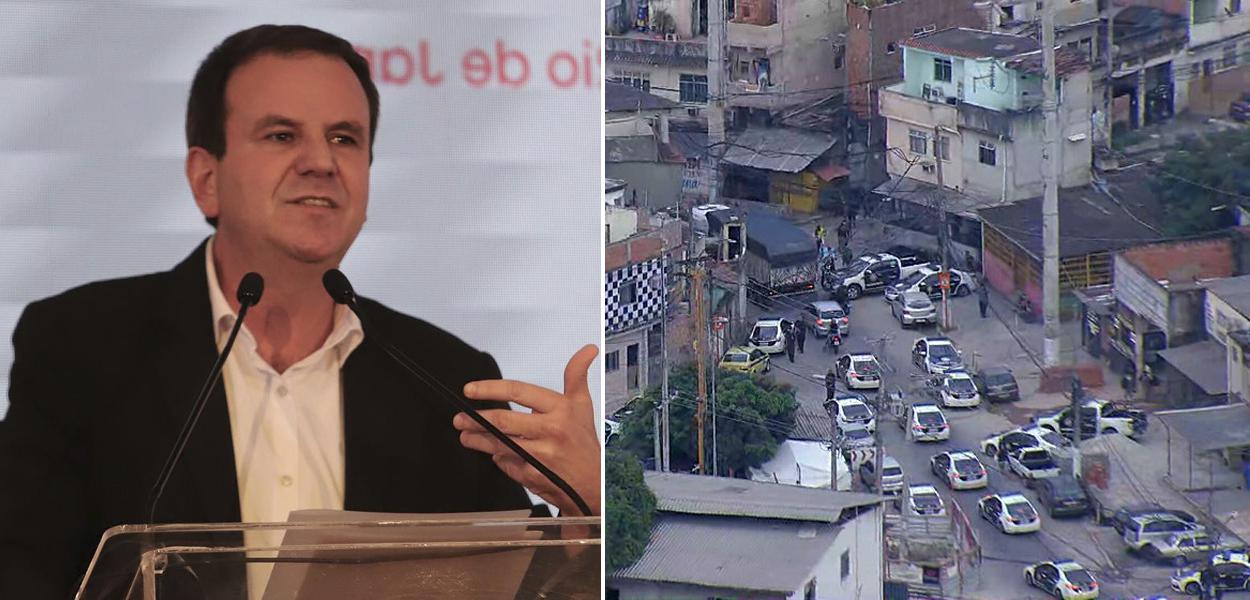 Eduardo Paes e operação no Jacarezinho