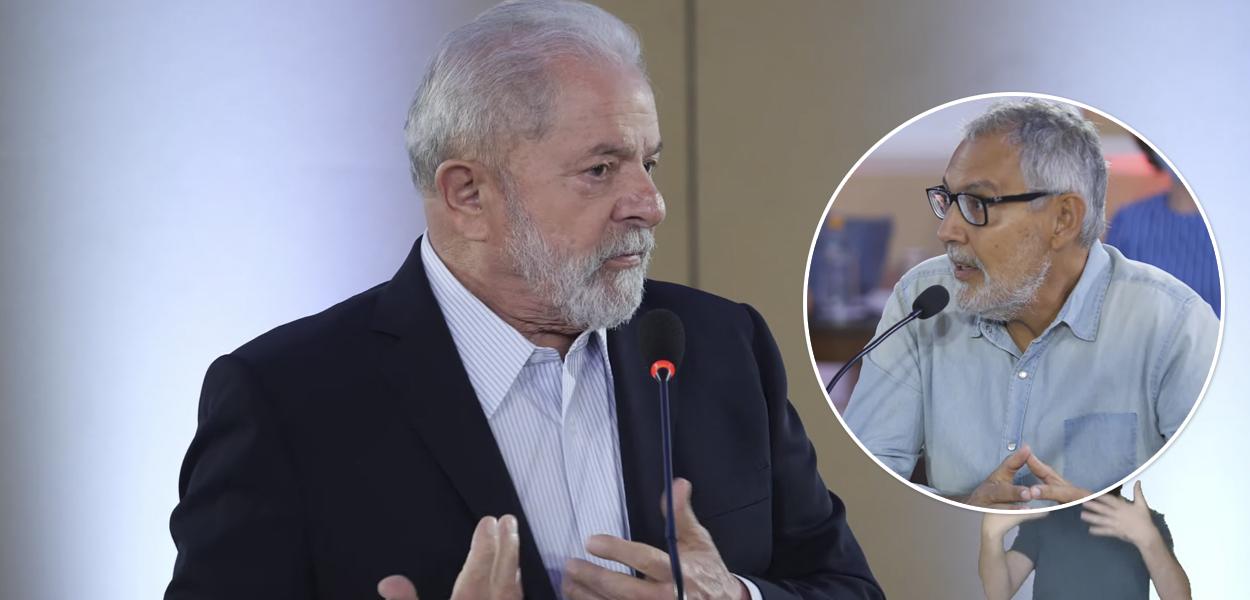 Lula e Mauro Lopes