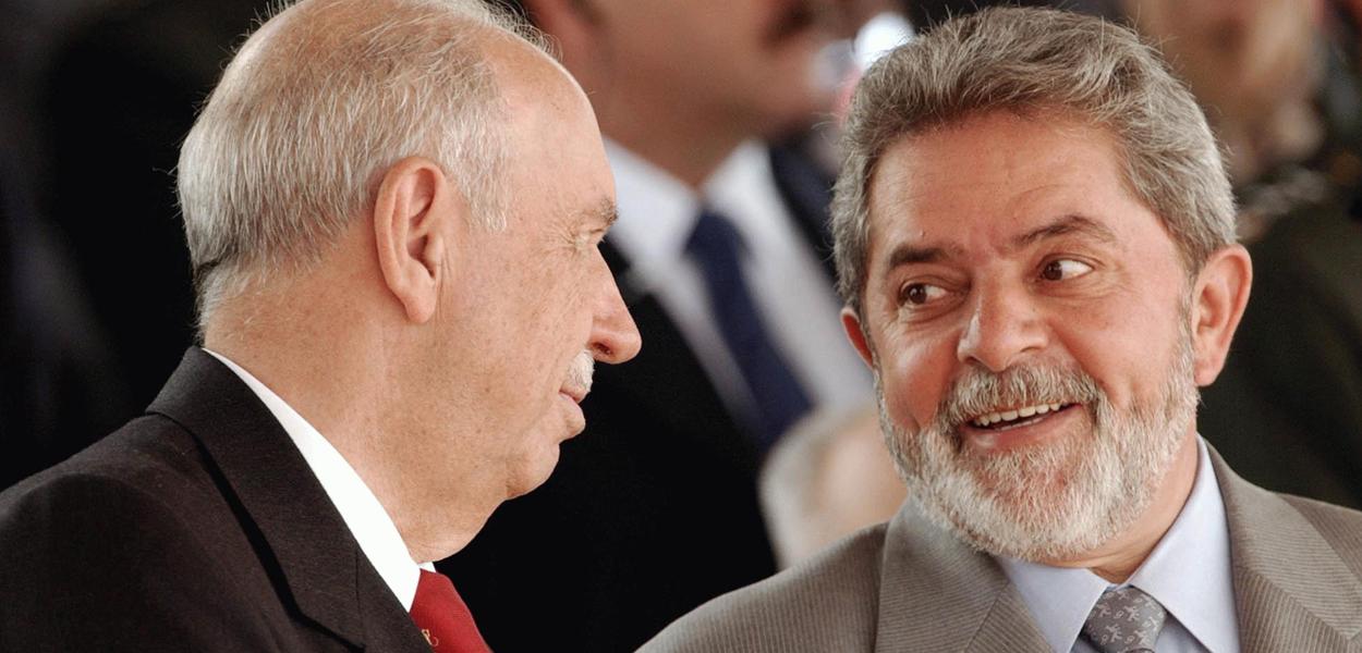 José Alencar e Lula