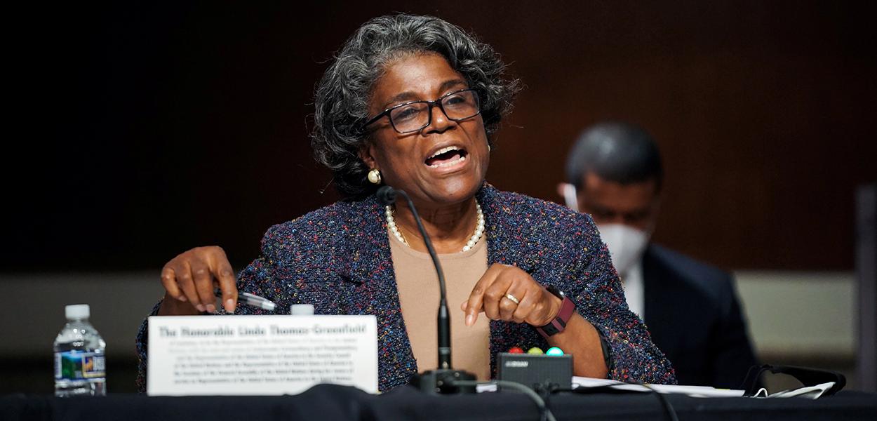 Linda Thomas-Greenfield (Foto: Greg Nash/Pool via REUTERS) Linda Thomas-Greenfield