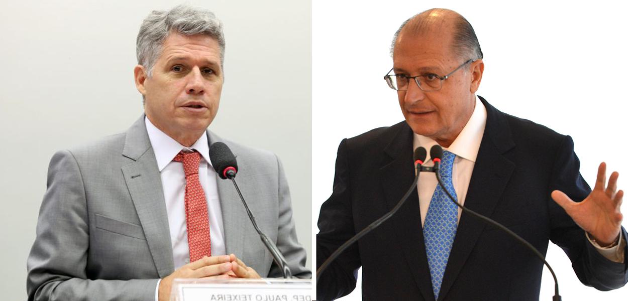 Paulo Teixeira, Geraldo Alckmin