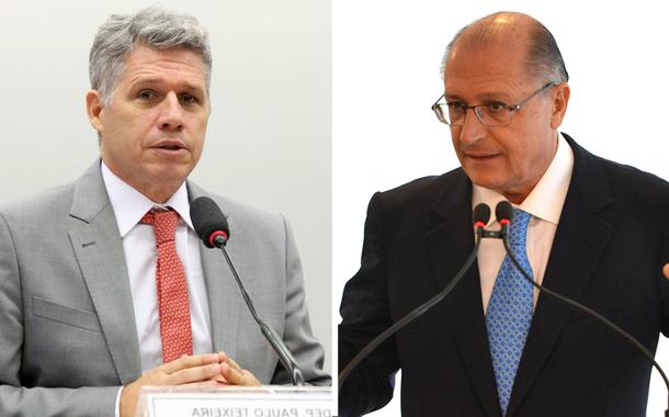 Paulo Teixeira, Geraldo Alckmin