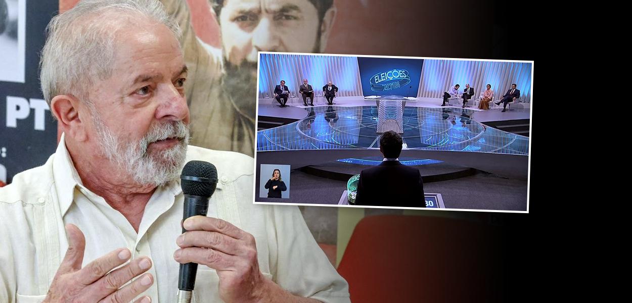 Lula e debate presidencial em 2018