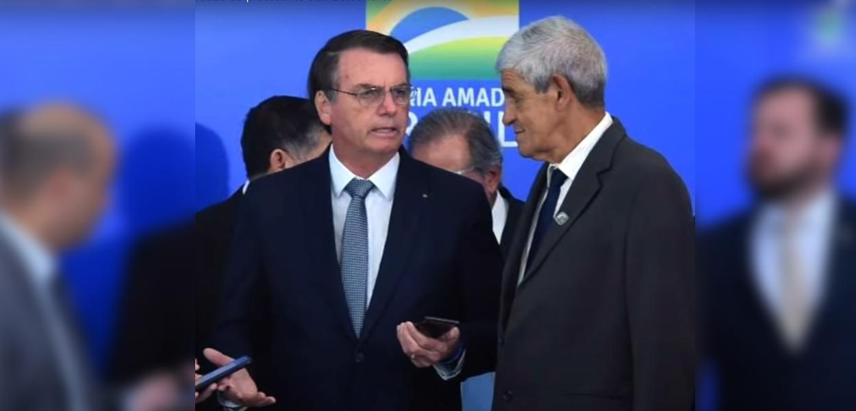 Jair Bolsonaro e Waldir Ferraz