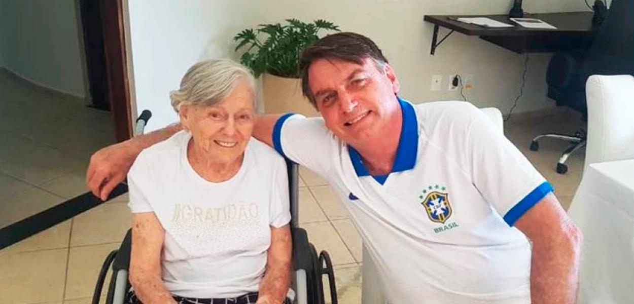 Olinda e Jair Bolsonaro