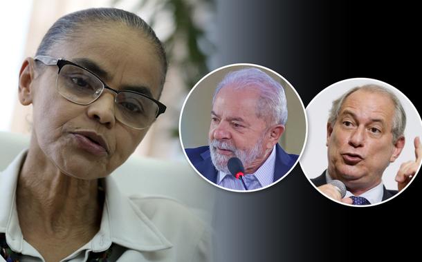 Marina Silva, Lula e Ciro Gomes