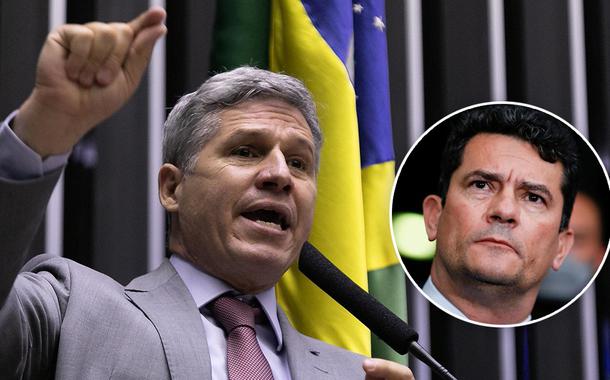 Paulo Teixeira e Sergio Moro