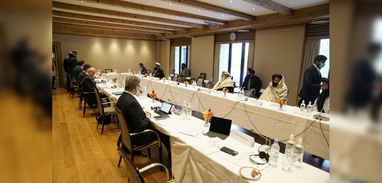 Representantes do Talibã e do Ocidente, em Oslo, Noruega
