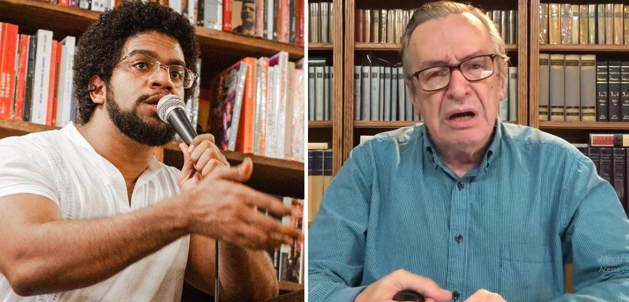 Jones Manoel e Olavo de Carvalho