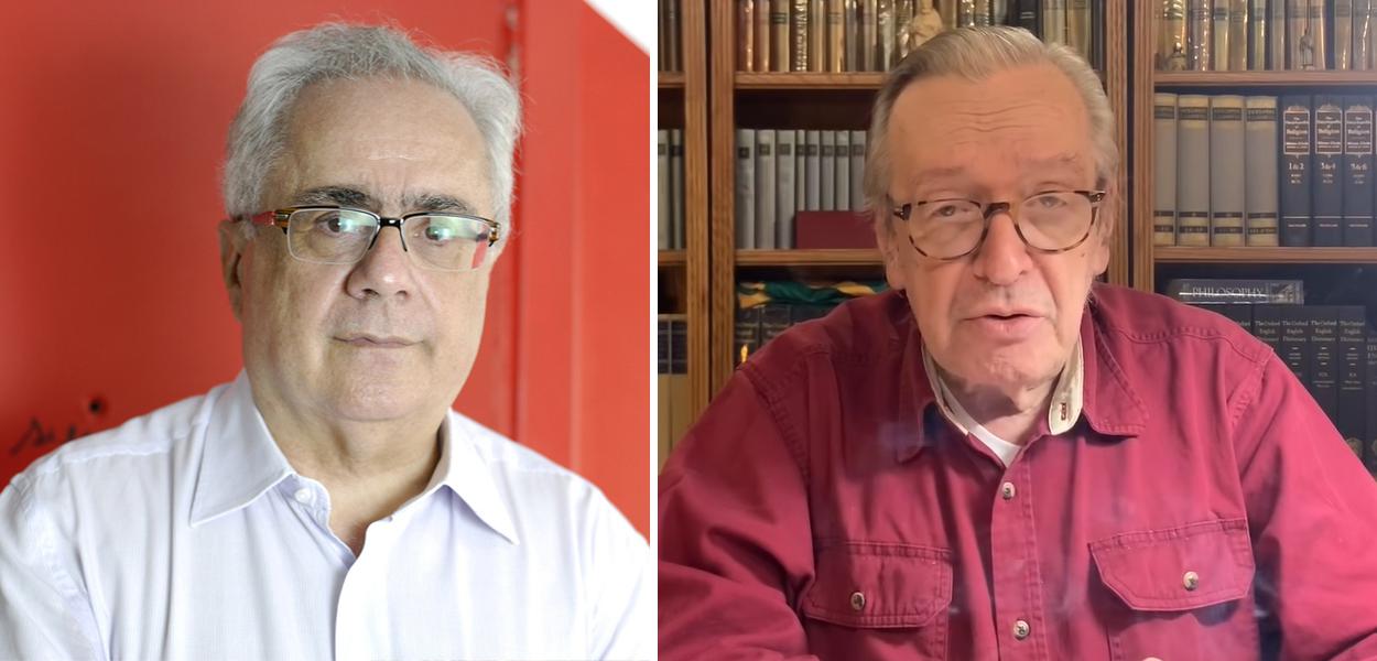 Luis Nassif e Olavo de Carvalho