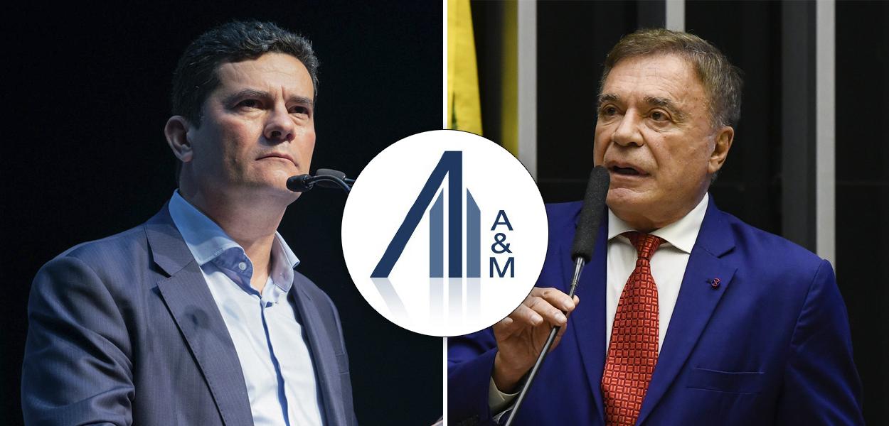 Sergio Moro e Alvaro Dias