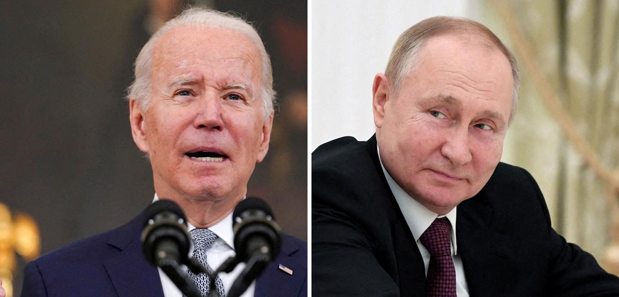 Joe Biden e Vladimir Putin