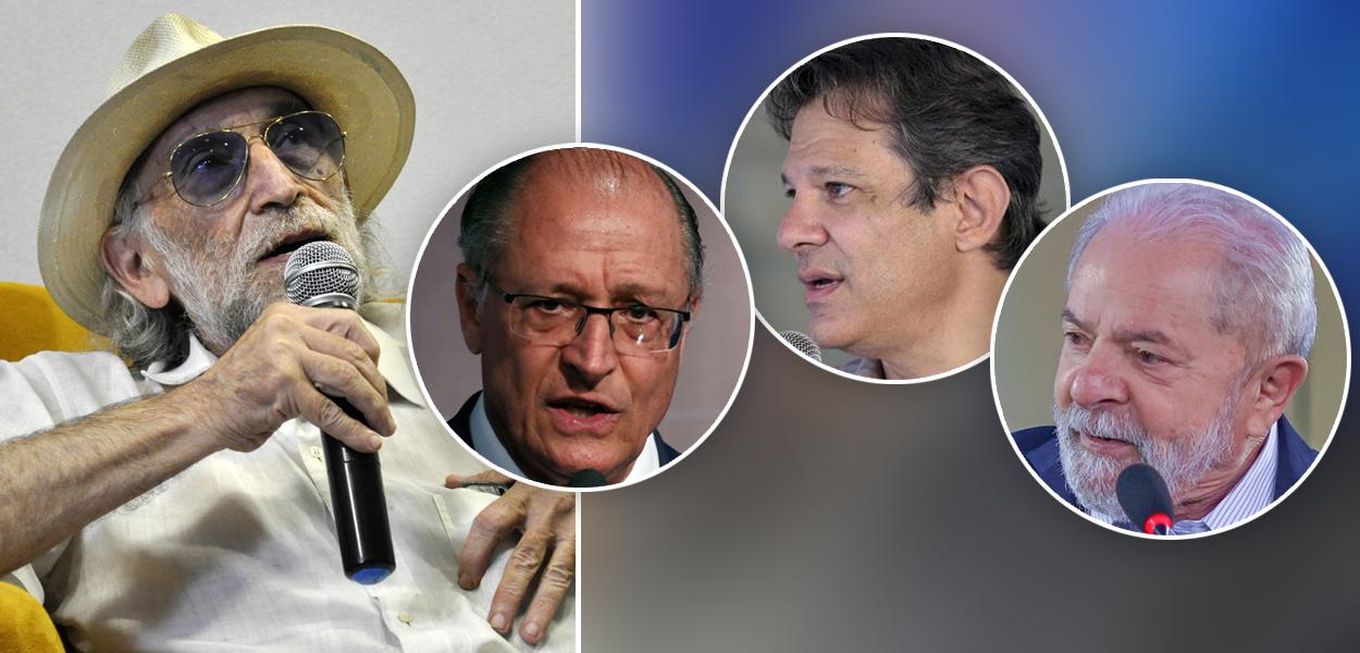 Alex Solnik, Geraldo Alckmin, Fernando Haddad e Lula