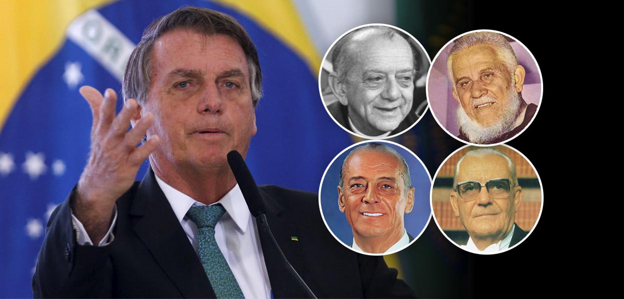 Bolsonaro, dom Helder, frei Damião, Figueiredo e Geisel