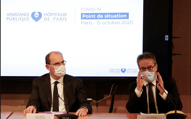 Jean Castex e Martin Hirsch