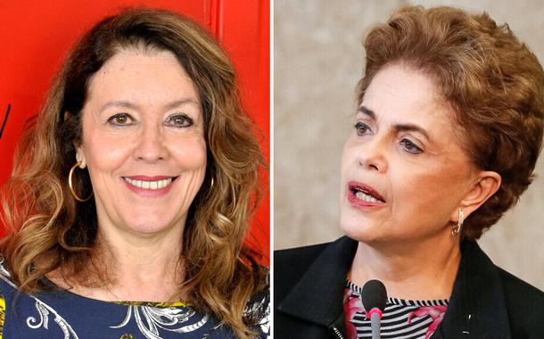 Helena Chagas e Dilma Rousseff