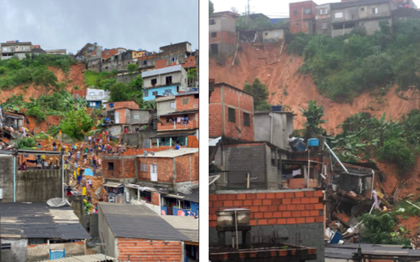Deslizamento de terra em Franco da Rocha