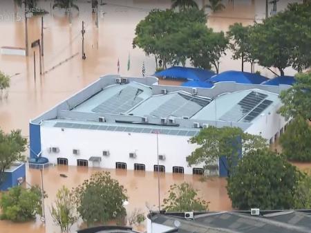 Alagamento em Franco da Rocha