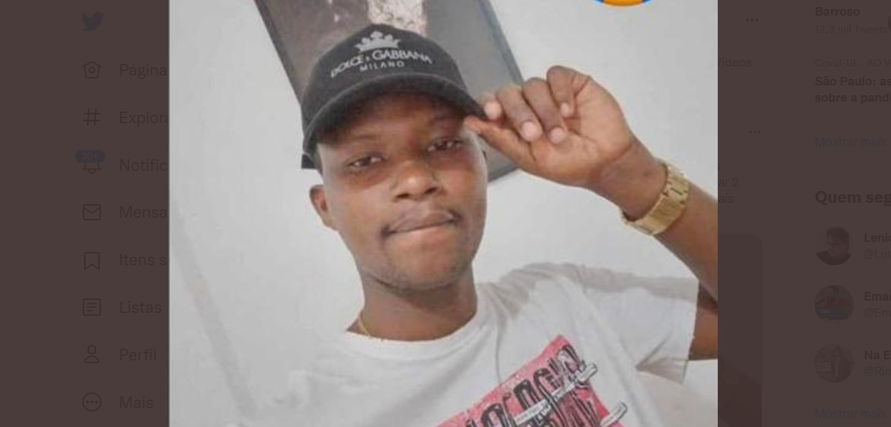 Moïse Kabamgabe, jovem congolês espancado até a morte