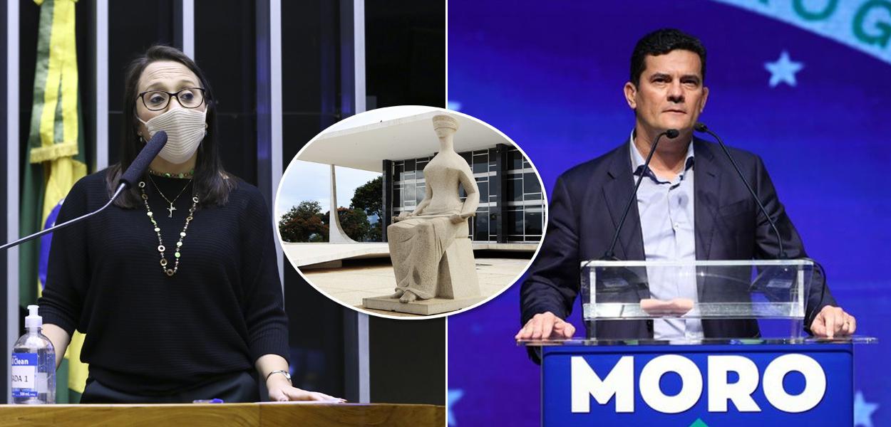 Renata Abreu e Sergio Moro