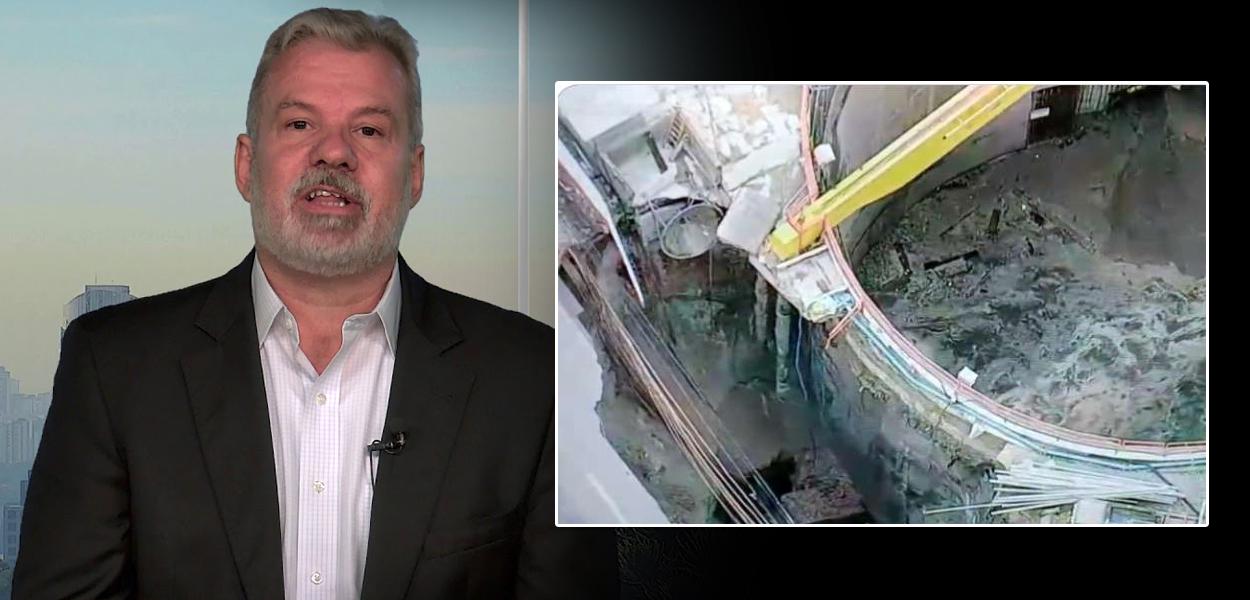 Secretário de Transportes Metropolitanos de São Paulo, Paulo Galli, e o acidente às margens da Marginal Tietê