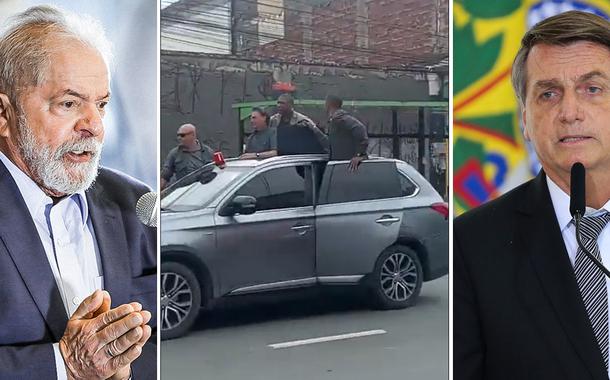 Ex-presidente Luiz Inácio Lula da Silva e Jair Bolsonaro