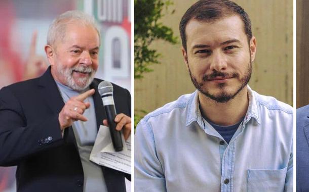 Lula, Juliano Medeiros e Geraldo Alckmin