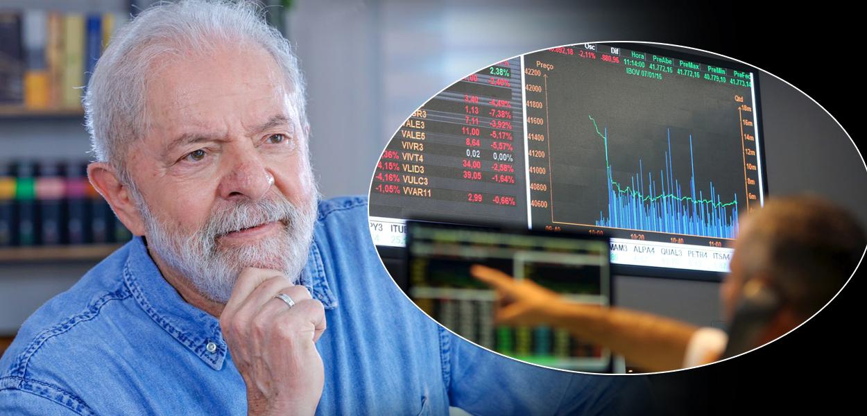 Presidente Luiz Inácio Lula da Silva e o mercado financeiro