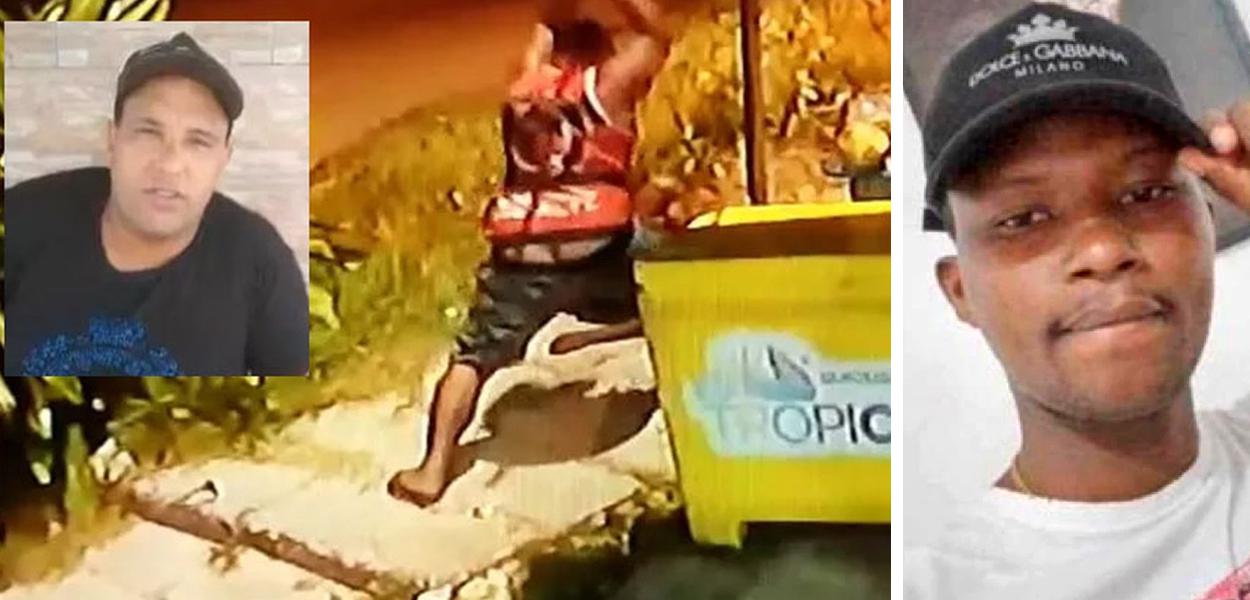 Aleson Cristiano e o congolês Moïse Kabagambe