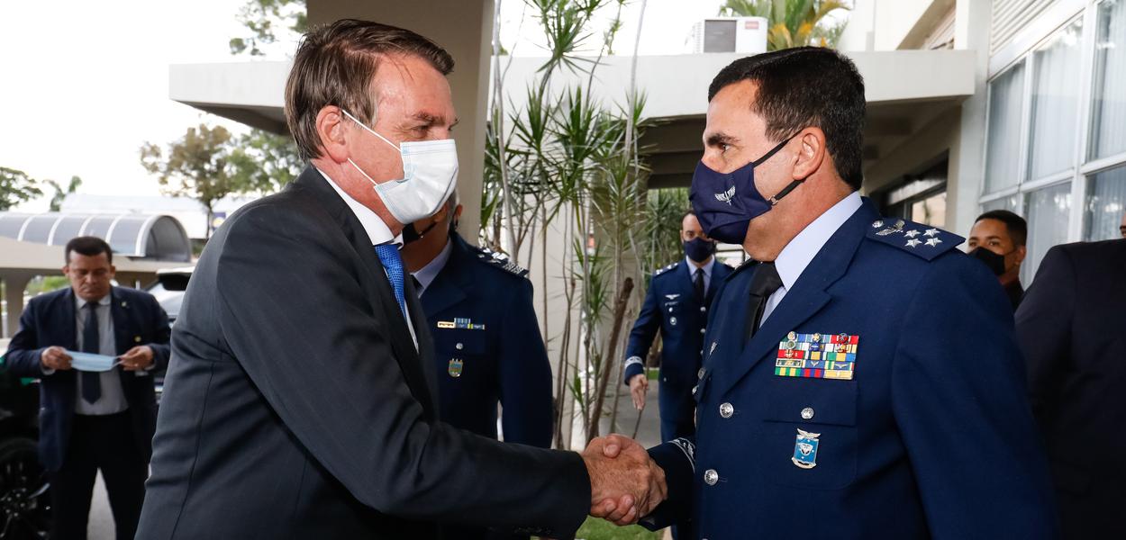 Jair Bolsonaro e Carlos de Almeida Baptista Junior