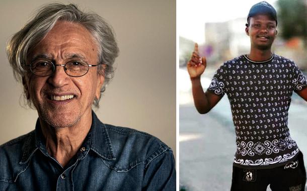 Caetano Veloso e Moïse Mujenyi Kabagambe