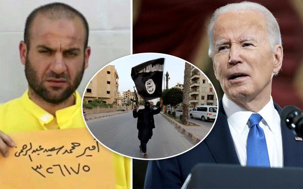 Abu Ibrahim al-Hashimi al-Qurayshi e Joe Biden