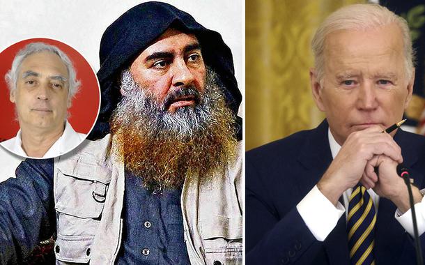José Reinaldo Carvalho, Abu Ibrahim al-Hashimi al-Qurayshi e Joe Biden
