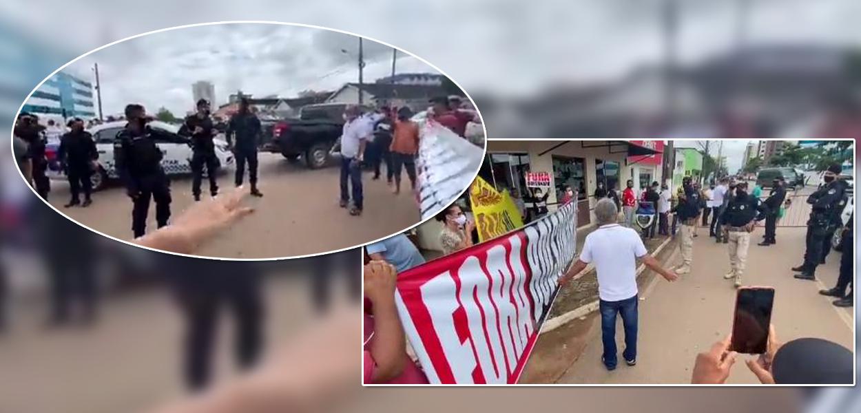Ato contra Jair Bolsonaro em Porto Velho (RO)