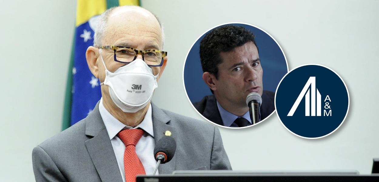 Rui Falcão e Sergio Moro
